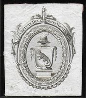 Ex-libris héraldique Hans Caspar OTT, Zürich