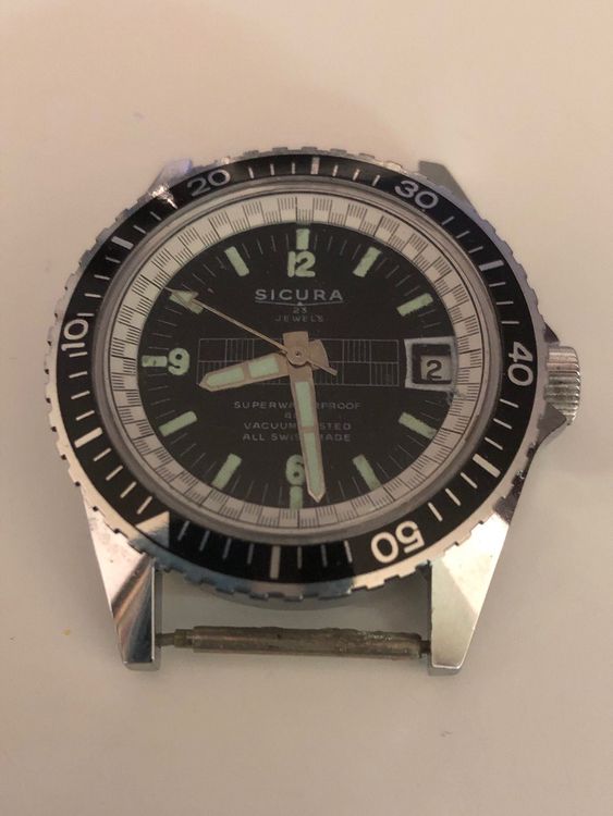 Verre De Montre Rond Sicura 27.5 Mm - Neuf Sans Emballage