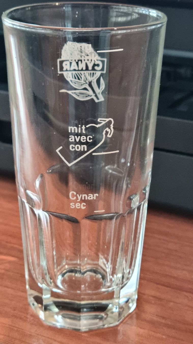 Cynar Bicchieri: Glas Cynar Vintage – Nuovo (secondo la descrizione) da Bure venduto da chap981 2