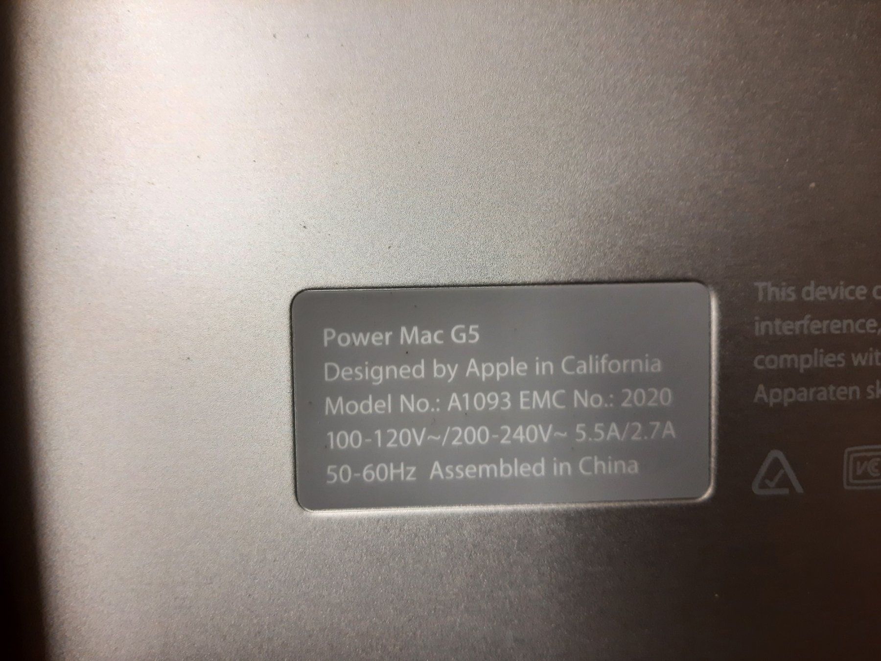 Apple PCs: Power Mac G5 – D'occasion à St-Blaise par Mogul0 2