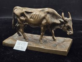 Bronze Skulptur Stier