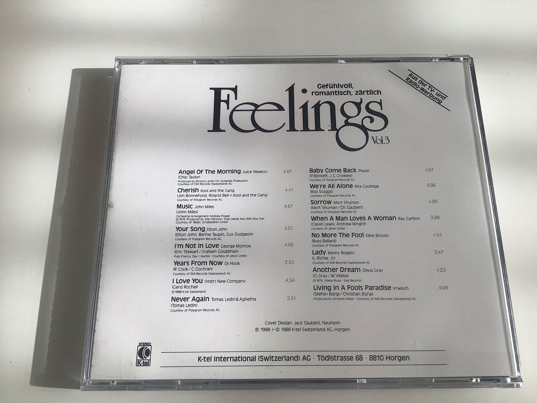 CDs: Feelings / Vol. 3 / 1988 – D'occasion à Dübendorf par Troll_88 1