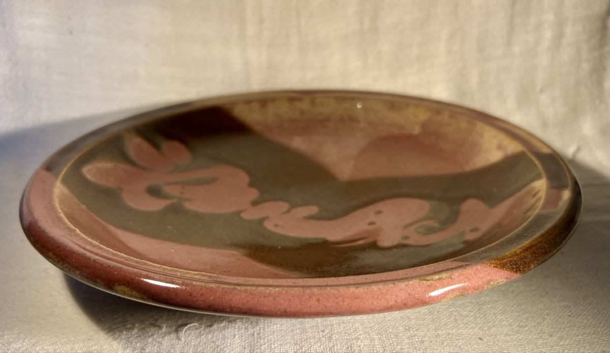 Servierplatten: Plat creux grès artisanal, décor batik, vintage 70s – Neu (gemäss Beschreibung) aus Genève von DELIRBEADS 4