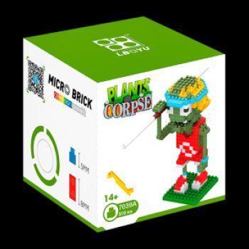 Nanoblock Kit di costruzioni: 7039A Lboyu - Plants Corpse - Pole Zombie – Nuovo e nell'imballaggio originale da Hochdorf venduto da ruest-online