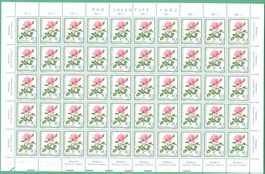 Bogen  Rosen  PJ  1982    Madame Caroline  Testout   postfri