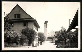 Birmenstorf /Aargau, Strassenpartie mit 