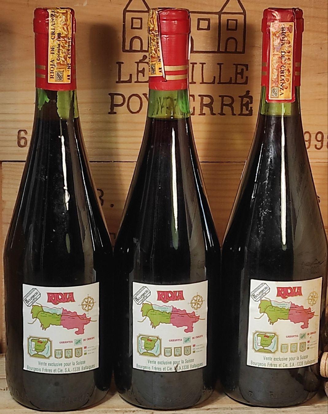 Rioja Wein: 3 x 1980 Rioja Campo Viejo – Neu (gemäss Beschreibung) aus Büsserach von Vintage-vins 2