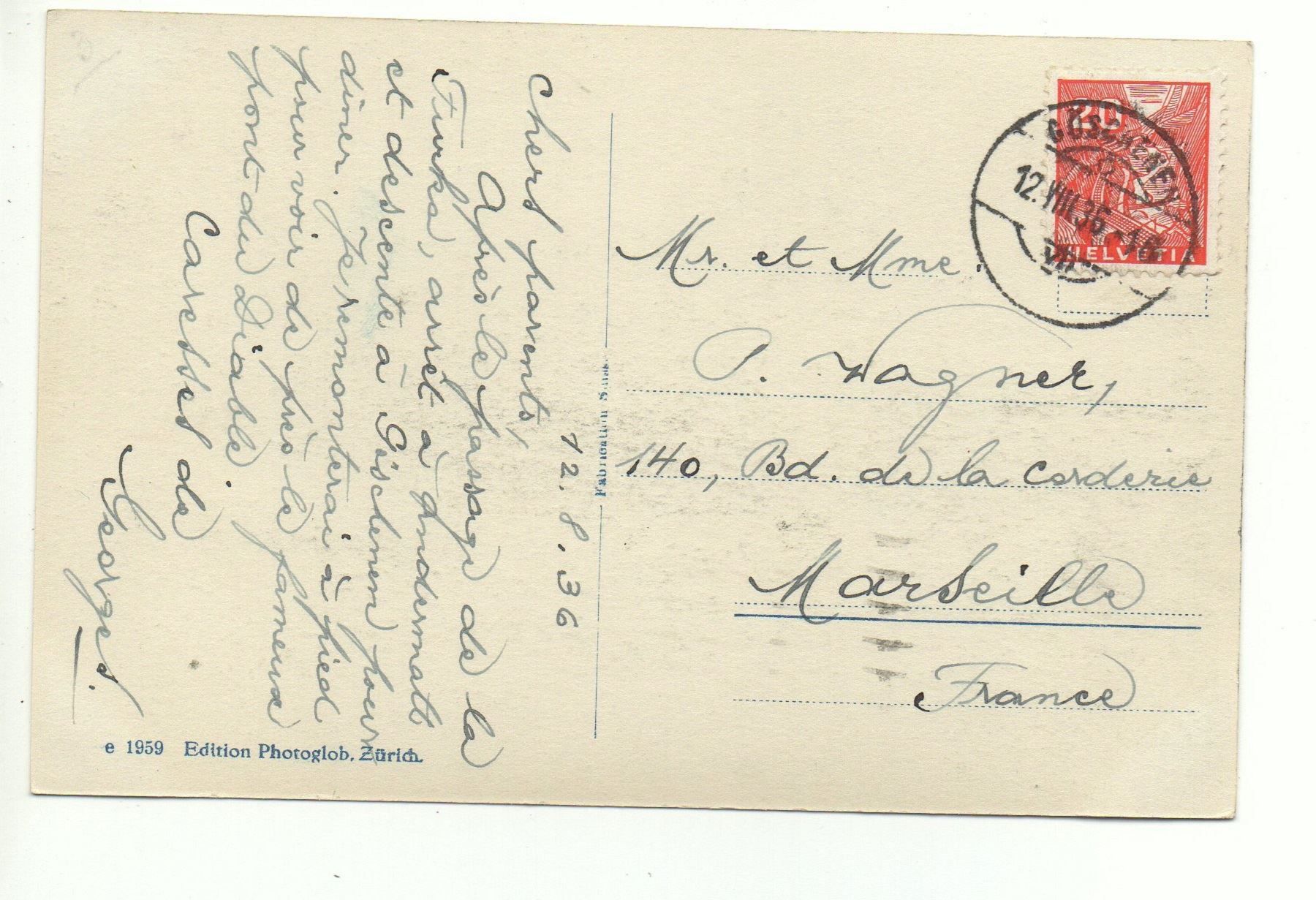 Cartes postales: GÖSCHENEN – D'occasion à Jona par philajona 1