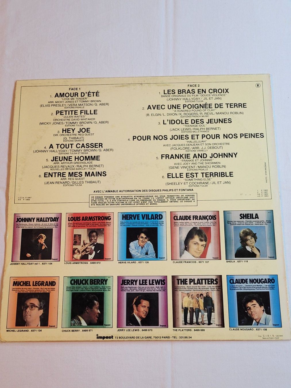 Dischi in vinile: Vinyle Johnny Hallyday Volume 2 Impact – Usato da La Chaux-de-Fonds venduto da reu_kx5l 1