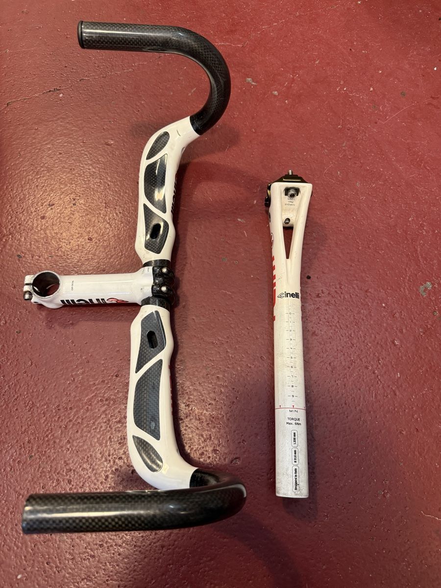 Cinelli Pezzi di ricambio: CINELLI RAM Lenker, Vorbau, Sattestütze – Usato da Zürich venduto da domnick 5