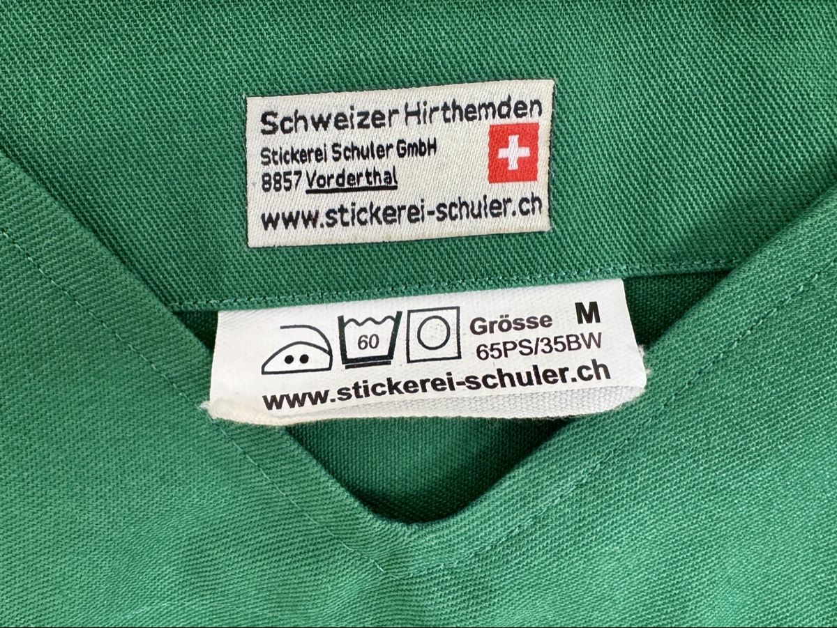 Hemden: Schönes Schweizer Hirtenshirt, Grösse M – Gebraucht aus Zürich von Trish350 2