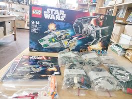 Lego Star Wars 75150 Tie Advanced vs A-Wing Starfighter ab 1