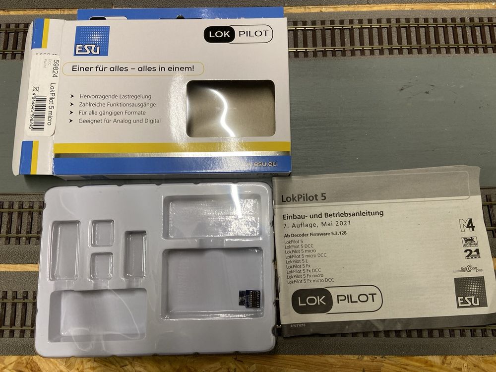 ESU 59824 LokPilot 5 micro Decoder (Neu (gemäss Beschreibung)) in ...