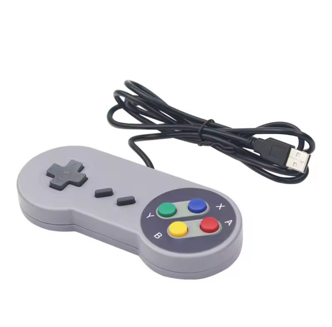 Controller: USB Gamepad (fabrikneu) für PC /Retro SNES Controller Joypad – Neu und originalverpackt aus Uster von -FPS- 1