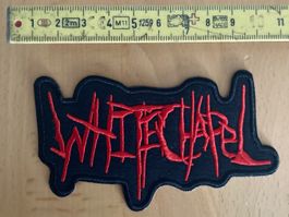 White Chapel Patch Aufnäher Rock Punk Metal