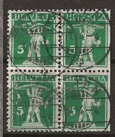 B125III - Fils de Tell 125III Bloc 4 obl.