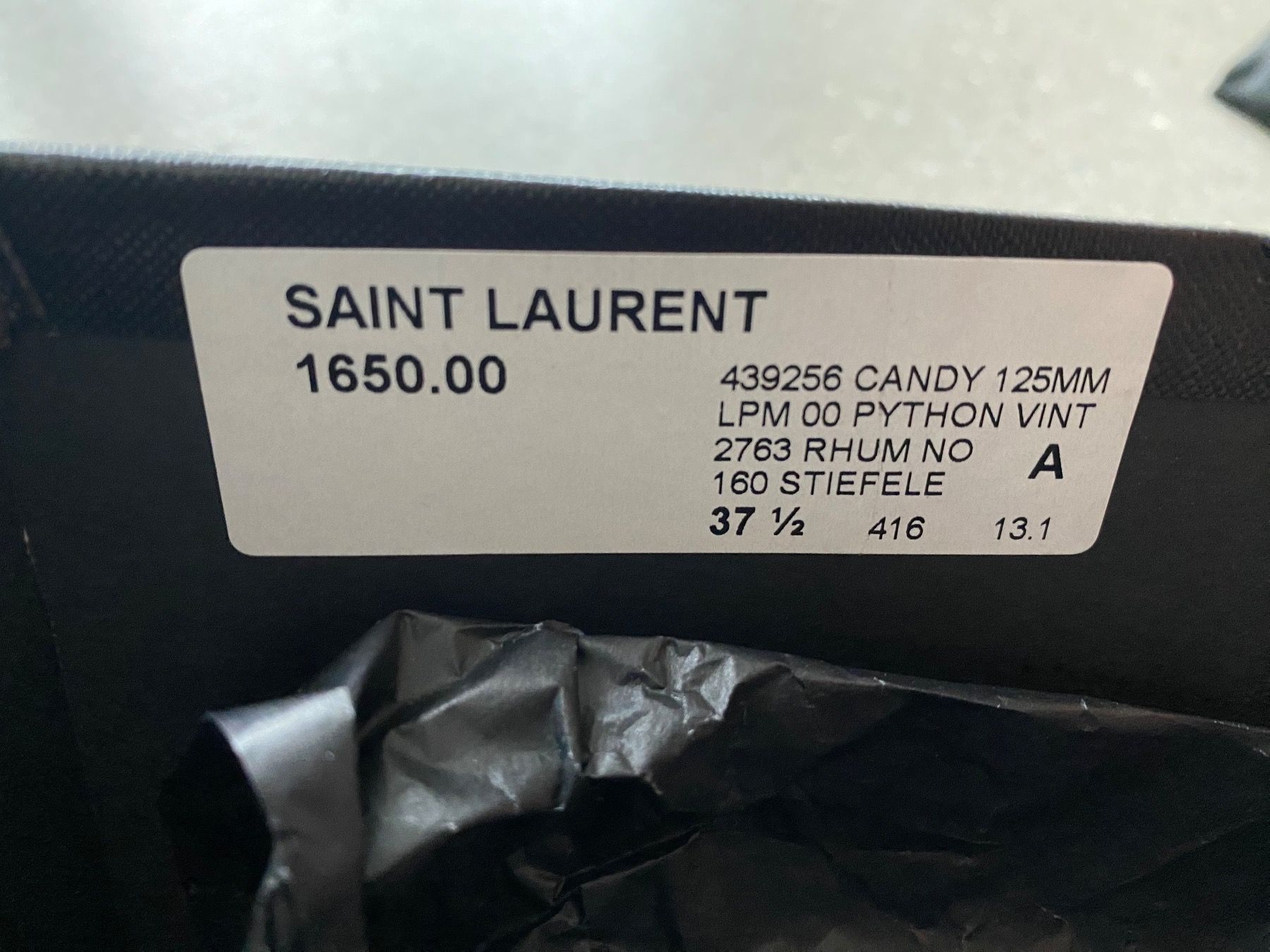 Saint Laurent Chaussures femmes: Candy Stiefeletten von Saint Laurent,  Grösse 37.5 – Neuf avec emballage d'origine à Zürich par dudeli83 6