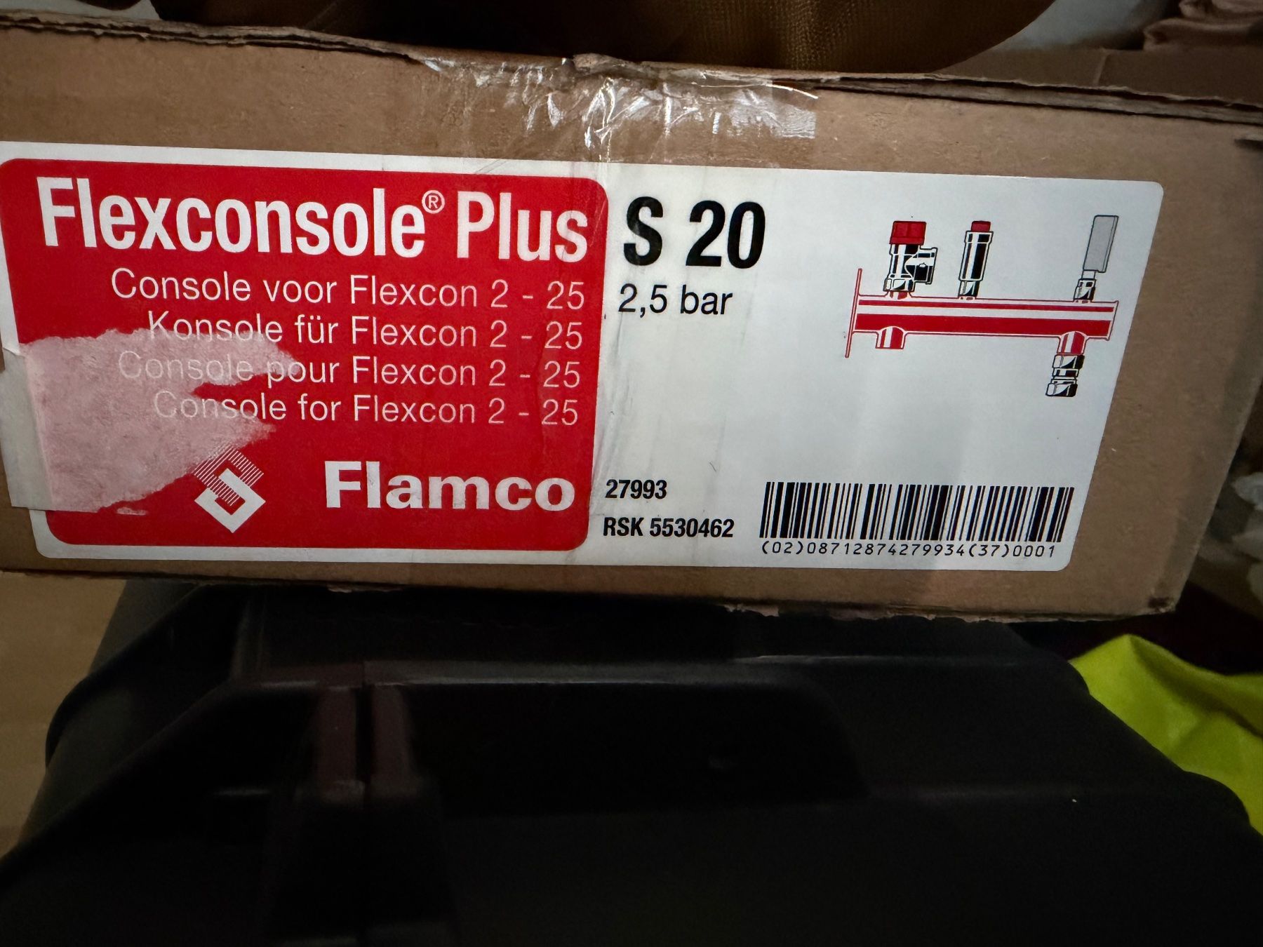 Tutti gli attrezzi: Flamco Flexconsole Plus S20, Konsole für Flexcon 2-25 – Nuovo e nell'imballaggio originale da Eschenbach SG venduto da sve_drt6