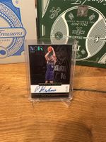 Carte Panini Noir Peja Stojakovic auto /99