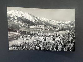 Ansichtskarte St. Moritz Bad und Dorf 1952  (M150)