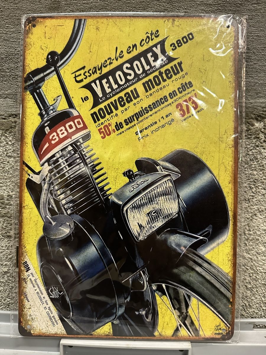 Schilder: Velosolex Moped töffli solex  – Neu (gemäss Beschreibung) aus Reinach AG von rares75