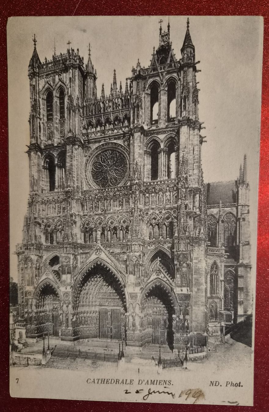 Cartoline postali: Kathedrale von Amiens 1919 – Nuovo (secondo la descrizione) da Melchnau venduto da Arthurius