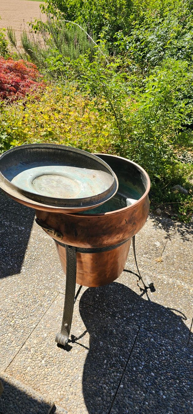 Töpfe: Kupfer-Kessel – Gebraucht aus Müllheim Dorf von Miengeli 1
