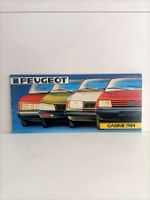 Brochure Catalogue Peugeot 1984 gamme (1N014)