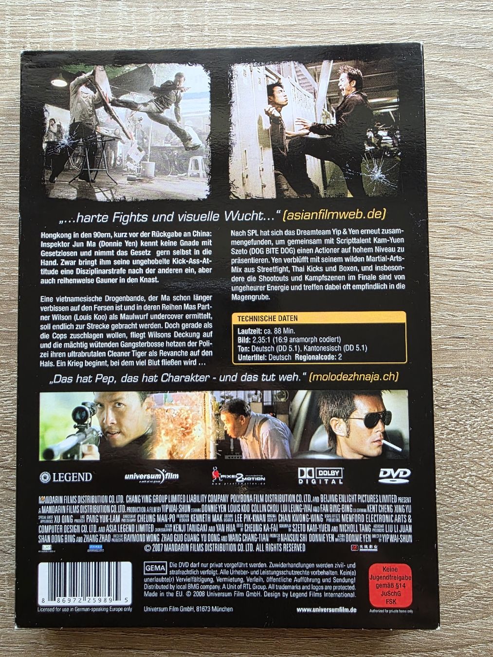 Tutti i DVDs: Flash Point DVD uncut – Usato da Stein AG venduto da eMODy 1