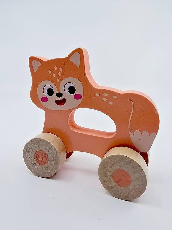 Spielzeuge: Tour empilable et renard à promener – Neu (gemäss Beschreibung) aus Grandson von Nouvelle-ere 5