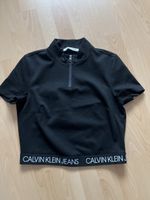 Calvin Klein Jeans Shirt Gr. M Schwarz Damen
