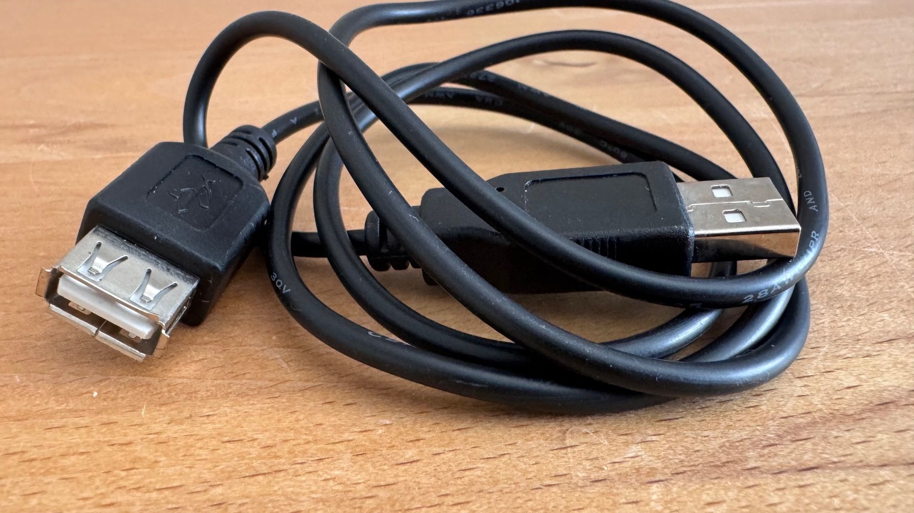 Kabel: USB-A Verlängerung Kabel, 100cm – Gebraucht aus Luzern von serchon 1