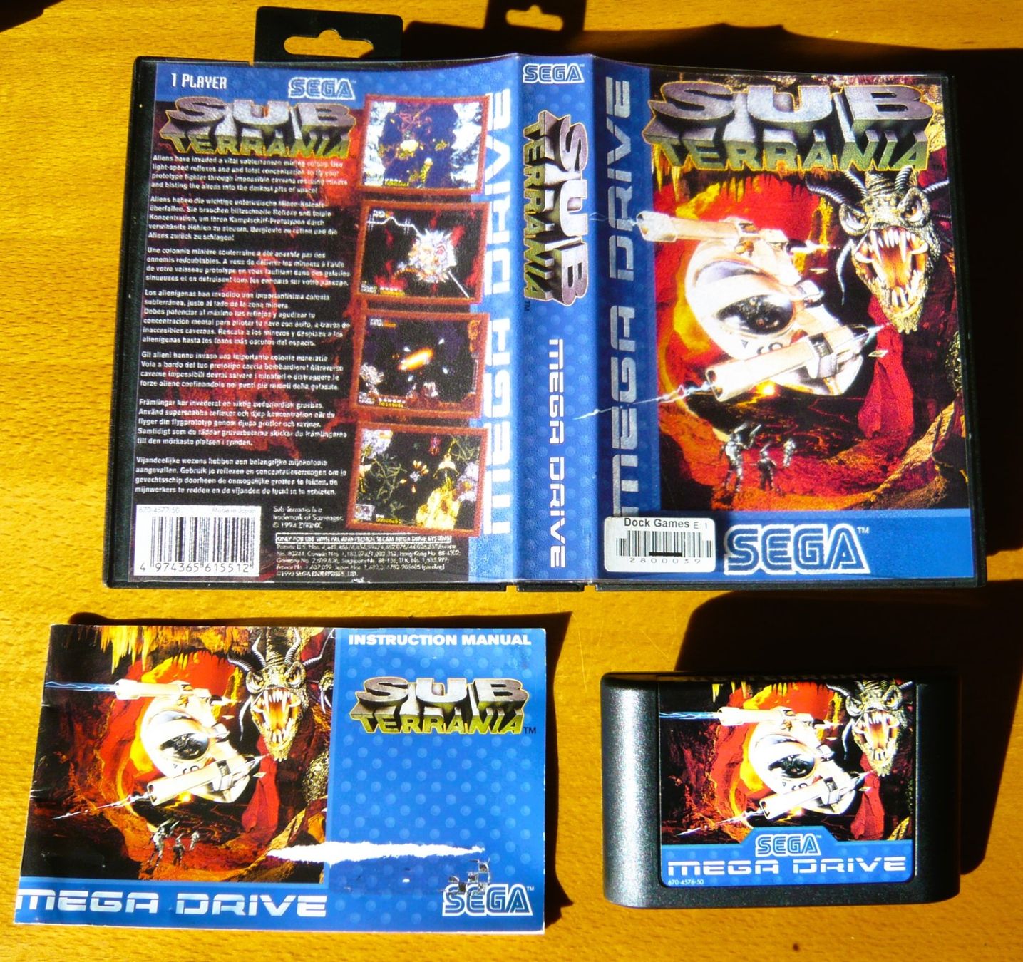 Sega Giochi: Mega Drive : Sub Terrania – Usato da Onex venduto da Jaguar1986 1