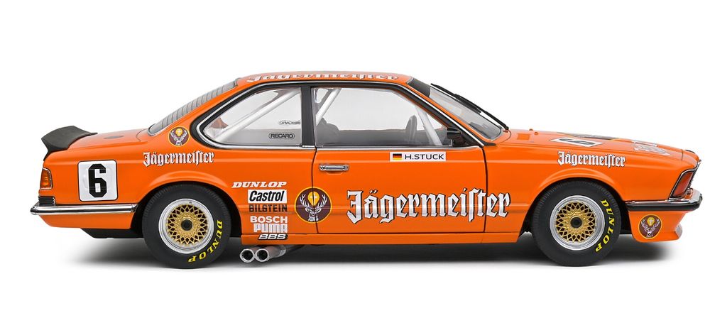 BMW 635 CSi Team Brun H.J. Stuck Jägermeister Solido :18 | Kaufen auf ...