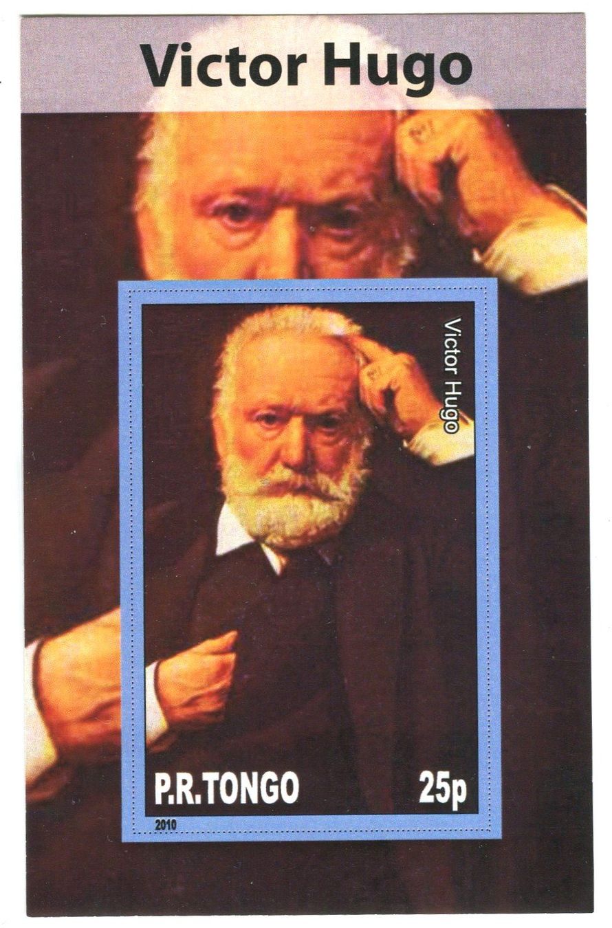 Alle Briefmarken: Block "Victor Hugo". Tongo – Neu und originalverpackt aus Basel von Butsch5