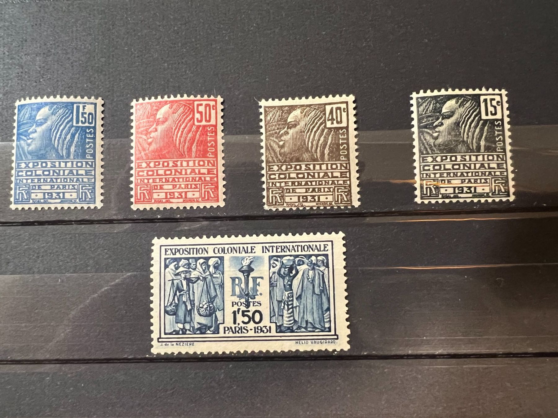 Alle Briefmarken: // Exposition Coloniale 1931 Neufs **/* – Neu und originalverpackt aus Lausanne von ffhoud 1