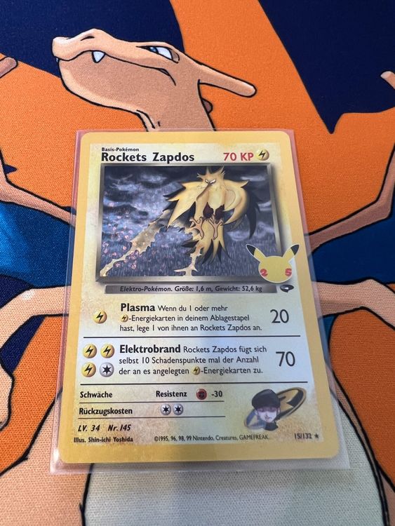 Pokemon Rockets Zapdos Cel Gc 15 De Celebrations Kaufen Auf Ricardo 