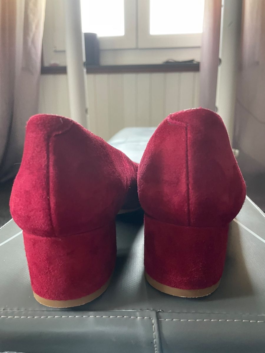 Scarpe da donna: Chaussures escarpins rouge daim taille 37 – Nuovo (secondo la descrizione) da Vuippens venduto da ale_6gkb 3