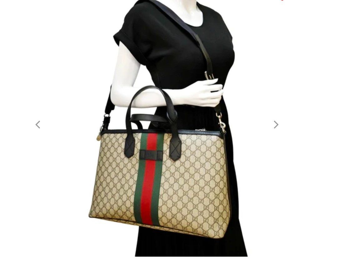 Gucci Borse: Gucci  Supreme Canvas Carryall Boston Bag – Nuovo (secondo la descrizione) da Zunzgen venduto da Fleksi 9