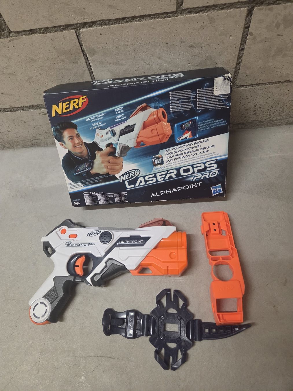 Nerf Giocattoli: Nerf Laser Ops Pro Alphapoint, super Zustand, komplett – Usato da Winterthur venduto da Nour_Hadad 1