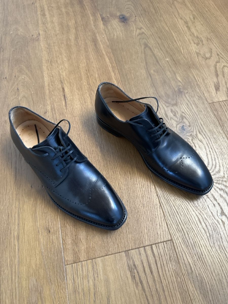 Navyboot Herrenschuhe: Navyboot business schuhe schwarz – Neu (gemäss Beschreibung) aus Wollerau von R.o.m.a.n.