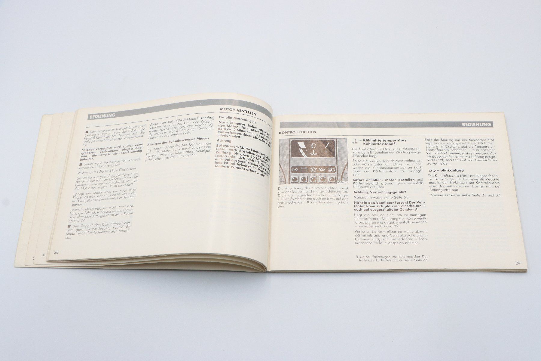 VW Documenti: VW Passat 1986 Betriebsanleitung – Usato da Bühl b.Aarberg venduto da Collectorpassions 5