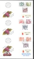 3 R-FDC Serie 594-602 Volksbräuche ET 25.8.1977
