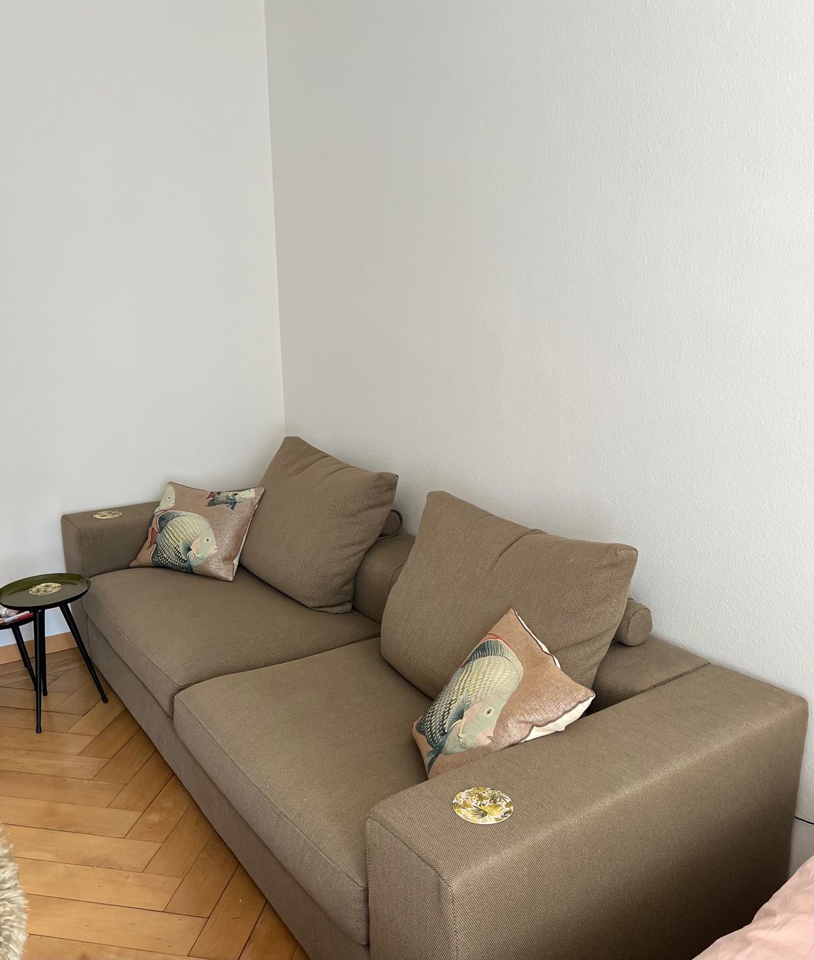 Flexform Divani: Neuwertiges Flexform in braun/taupe/olive – Usato da Luzern venduto da Woodbee44 1