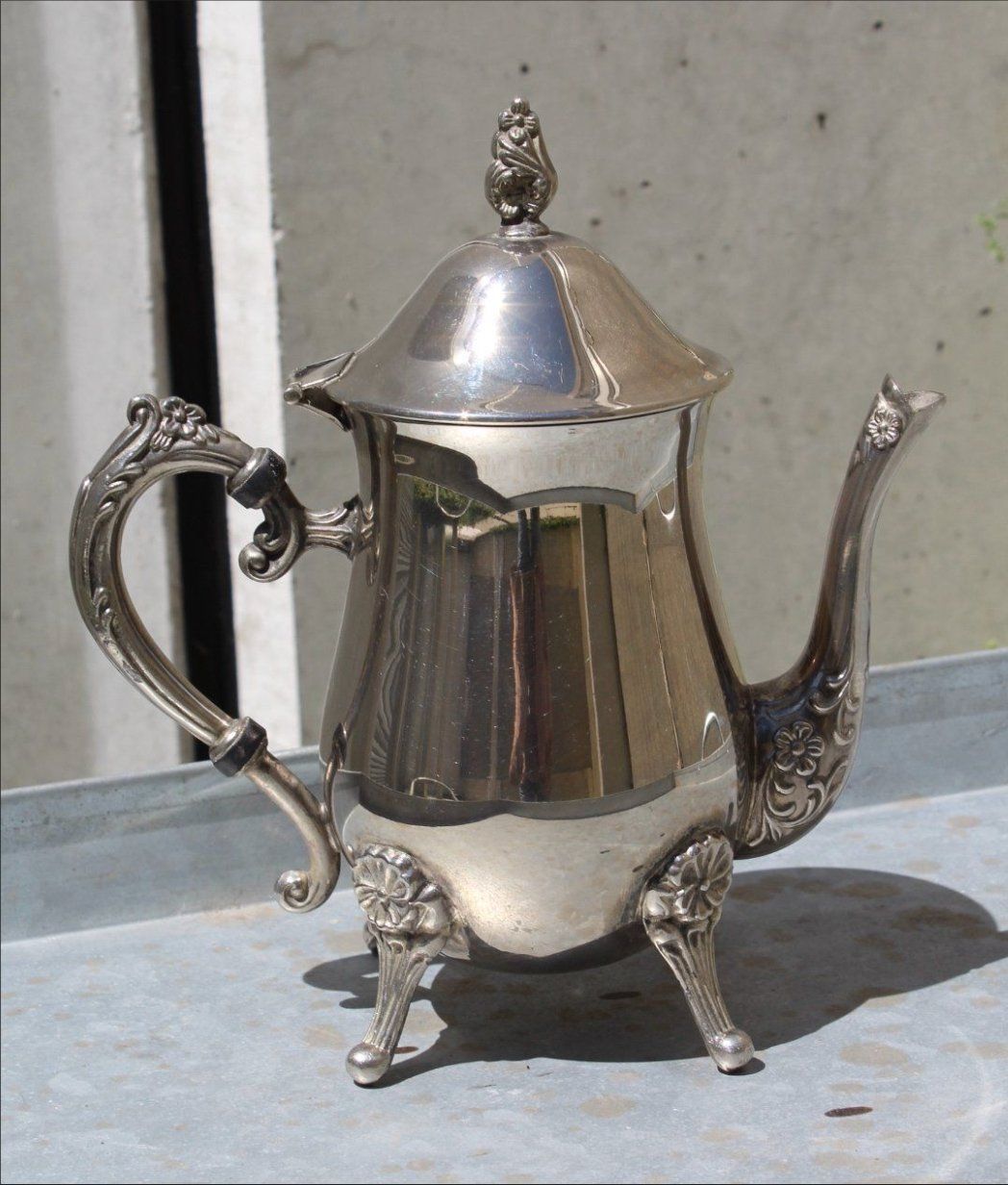 Teiere: Vintage Kaffeekanne /Mokkakanne  im Rokoko-/Barockstil – Usato da Locarno venduto da fripui 3