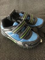 NEUE Kinderschuhe Gr. 23 blau-schwarz-grün