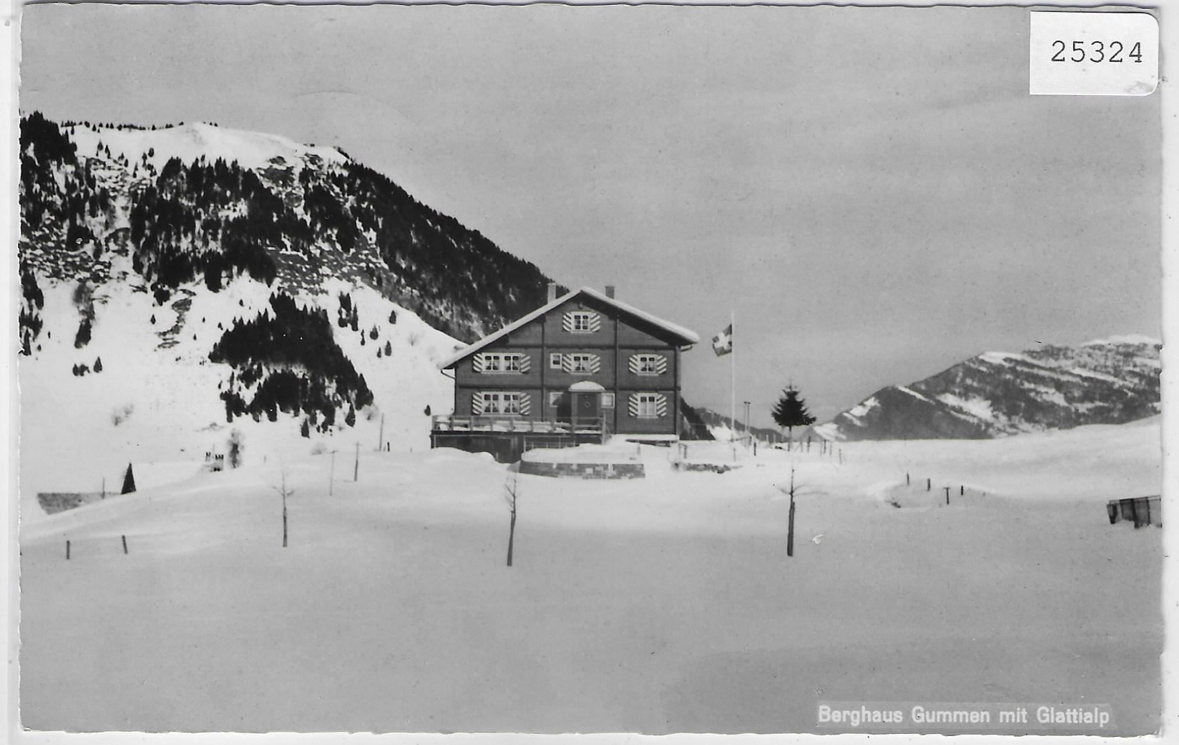 Cartoline postali: Berghaus Gummen mit Glattialp – Antico da Ettingen venduto da Kartenplanet