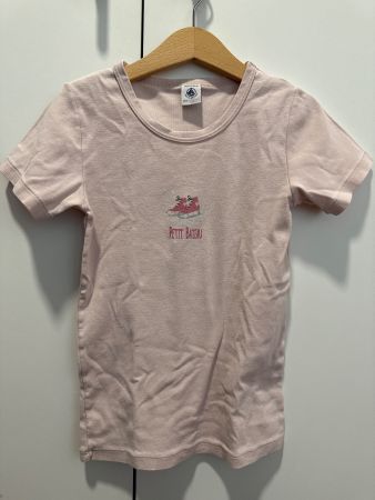 Mädchenhemd von Petit Bateau, Gr. 10 J.