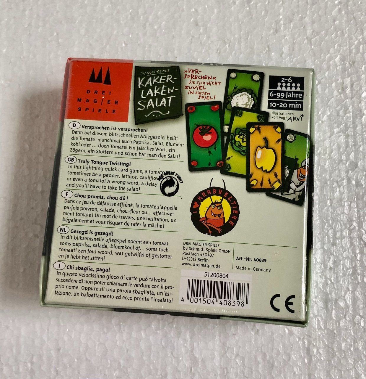 Giochi: Kaker-Laken-Salat – Nuovo e nell'imballaggio originale da Matzendorf venduto da HaiNakamoto 1