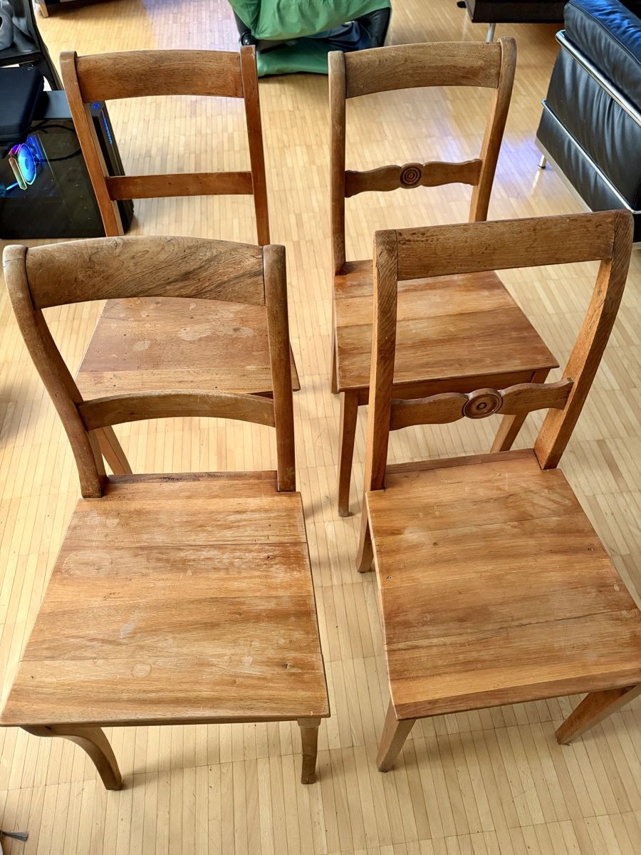 Stühle: 4 originale Biedermeier Stühle – Gebraucht aus Adliswil von Kiambu 3